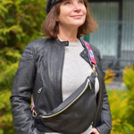 
Handmade Leather Bum Bag, Funny Pack – Stylish, Practical for Everyday Use - Radka Sillerova Atelier 