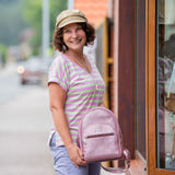 Lady Leather Backpack – Handmade, Stylish & Elegant Everyday Bag - Radka Sillerova Atelier 