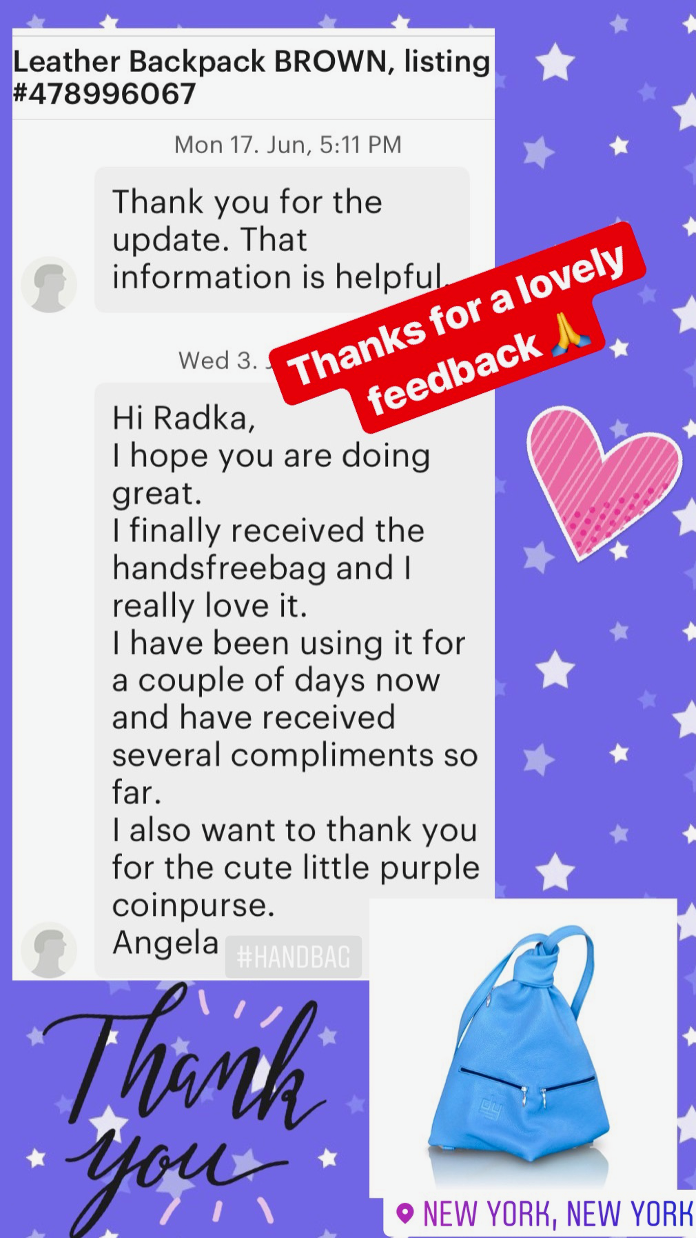 Sustainable Leather Backpack for Women – Stylish & Practical - Radka Sillerova Atelier 