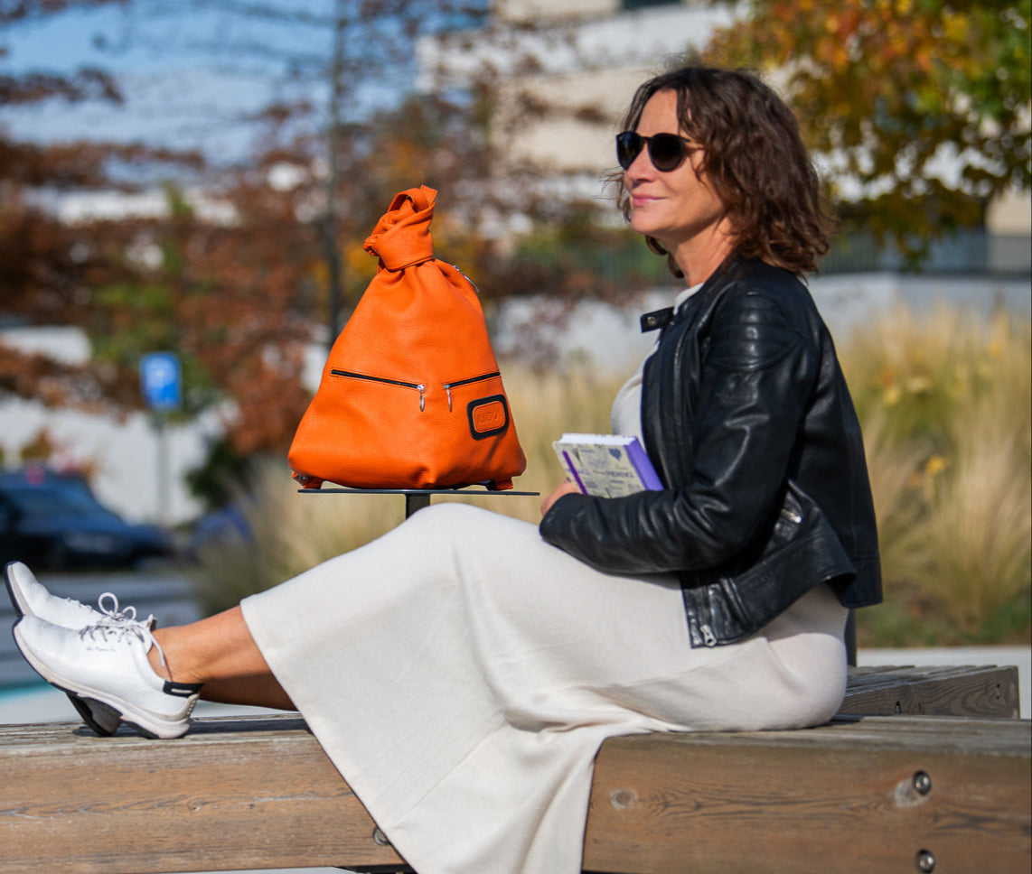Sustainable Leather Backpack for Women – Stylish & Practical - Radka Sillerova Atelier 