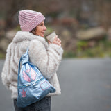 Luxus-Lederrucksack – Engel Kollektion