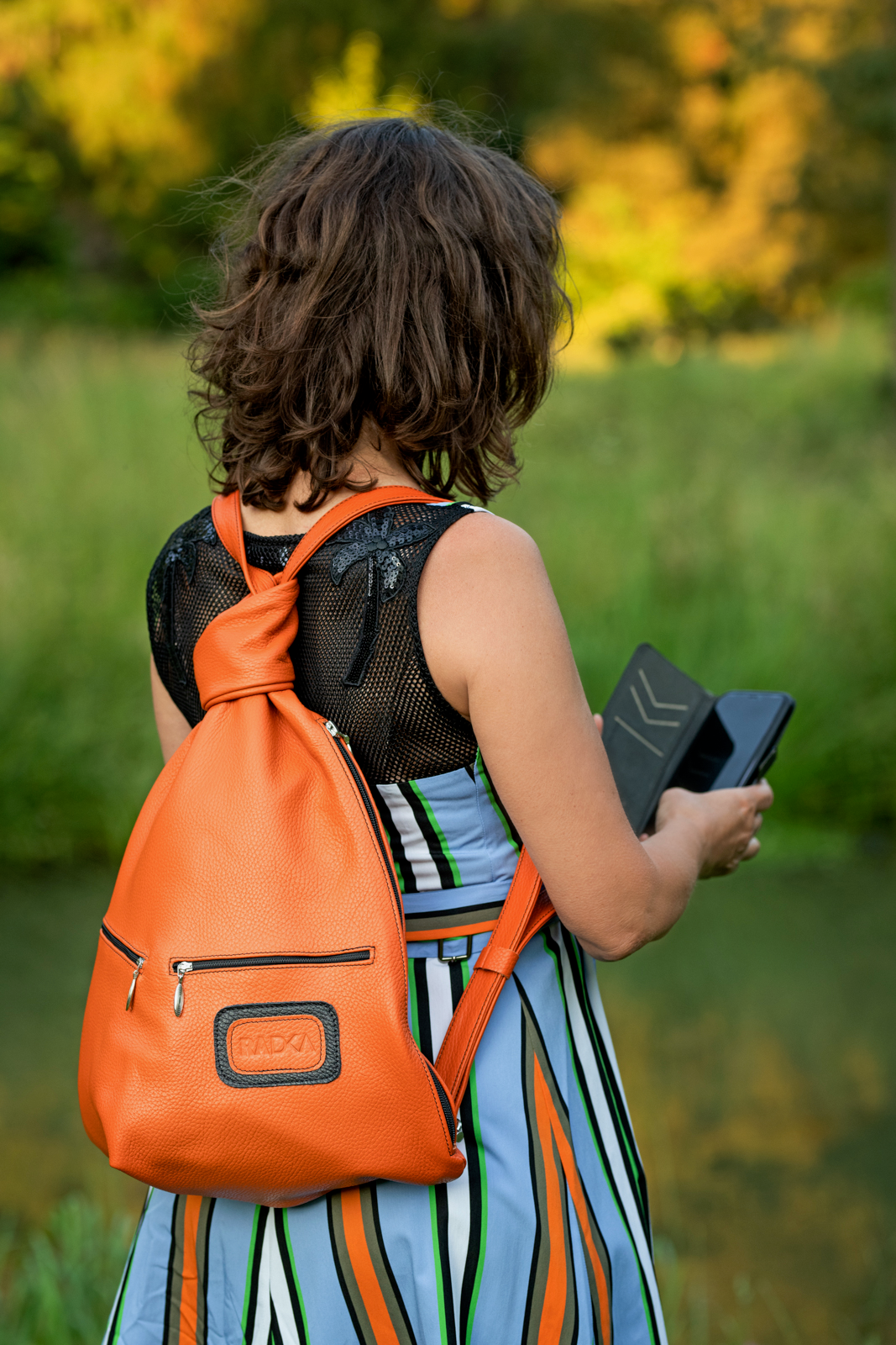 Sustainable Leather Backpack for Women – Stylish & Practical - Radka Sillerova Atelier 