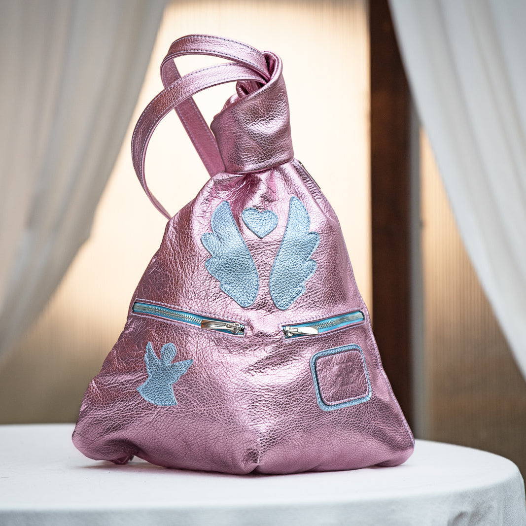 Luxus-Lederrucksack – Engel Kollektion