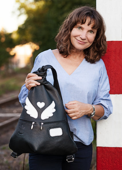 Guardian Angel Leather Backpacks – Strength, Protection & Purpose - Radka Sillerova Atelier 