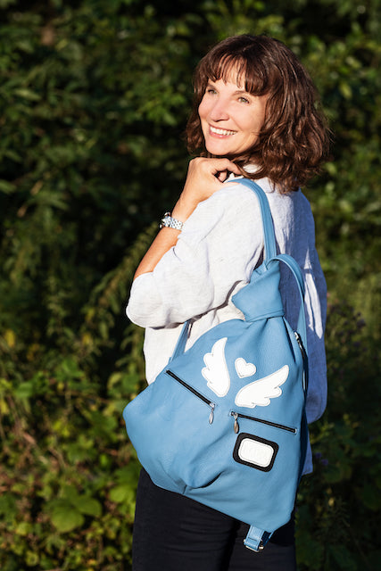 Guardian Angel Leather Backpacks – Strength, Protection & Purpose - Radka Sillerova Atelier 