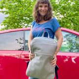 Handmade Leather Backpack for Men – Spacious, Stylish & Laptop-Friendly - Radka Sillerova Atelier 