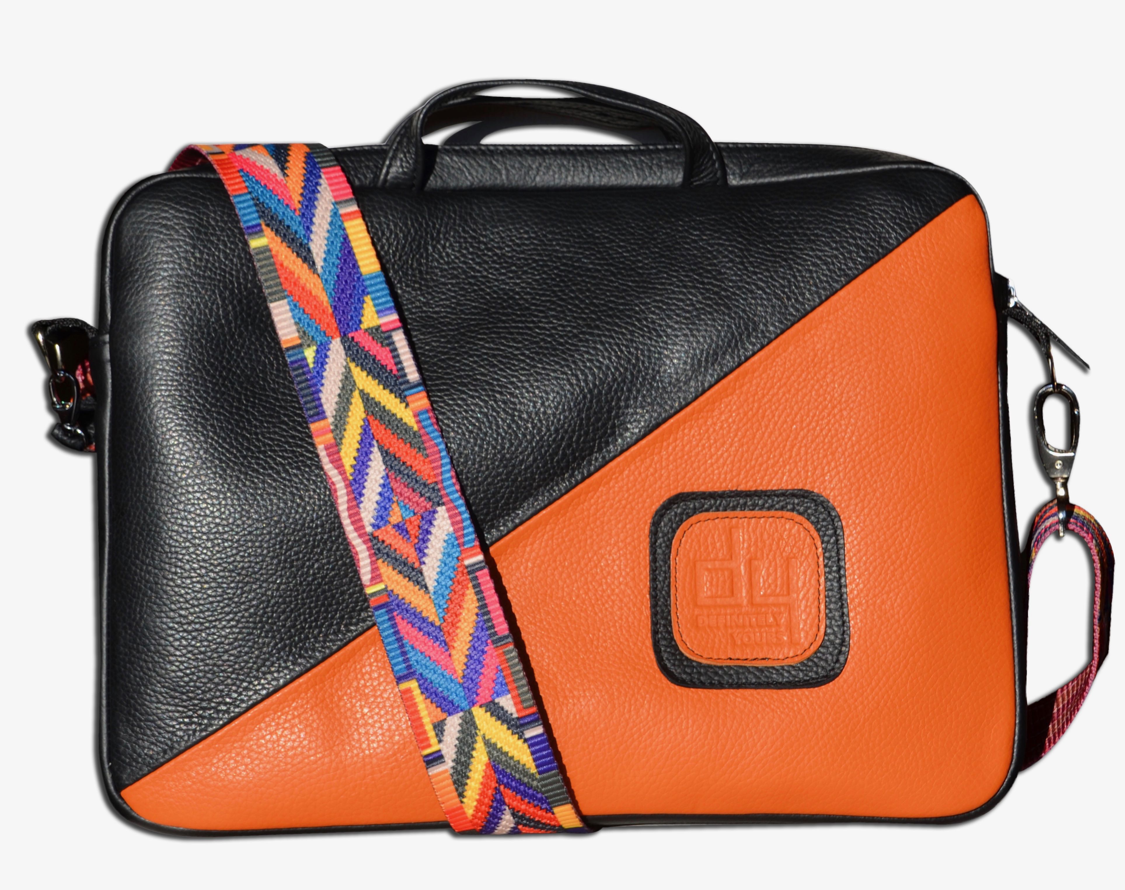 Customizable Leather Laptop Bag – Choose Size, Color & Personal Details - Radka Sillerova Atelier 