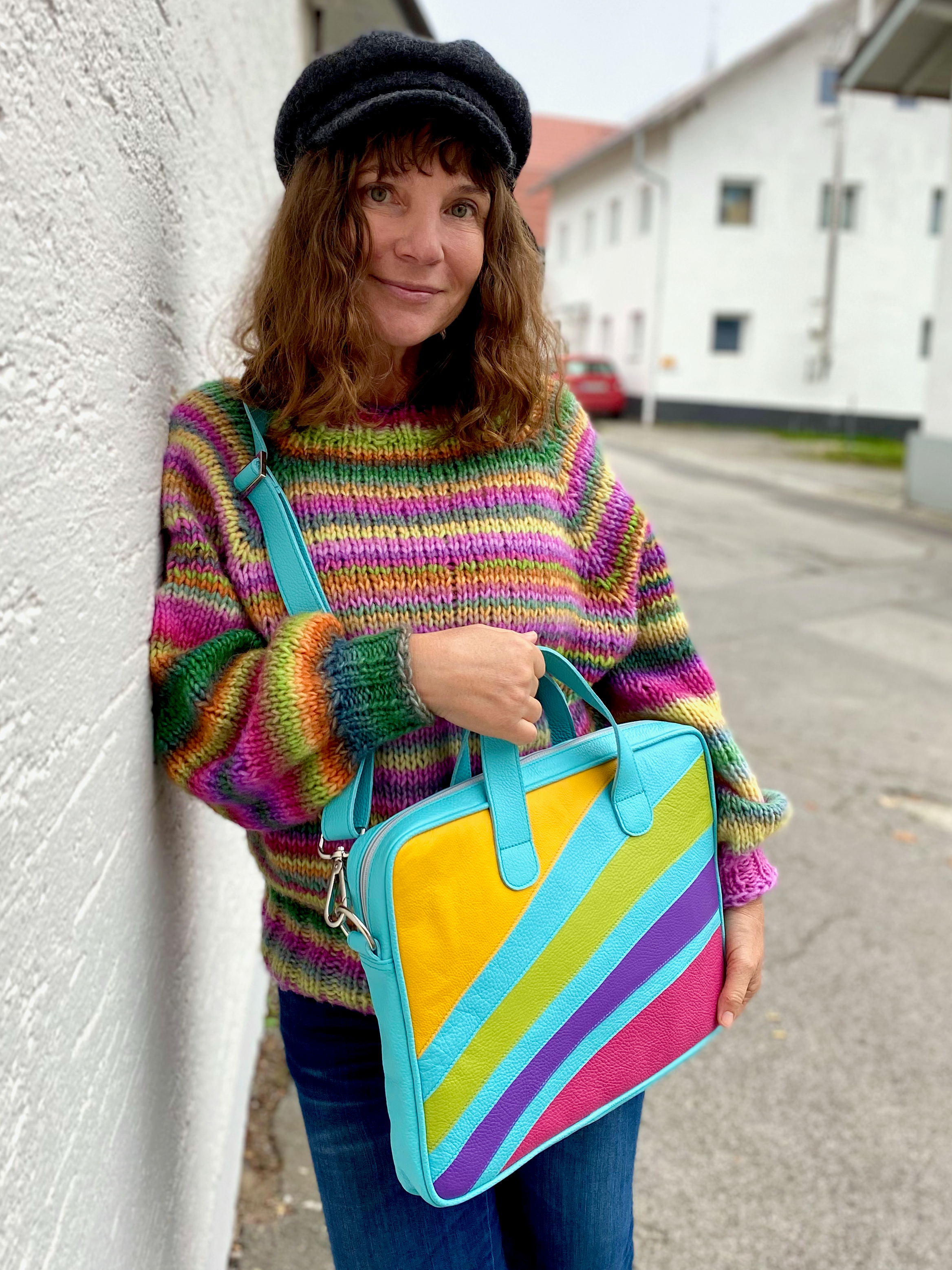 Handmade Leather Laptop Bag – Stylish, Sustainable & Durable - Radka Sillerova Atelier 