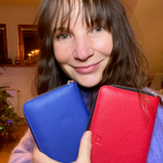 Elegant Handmade Leather Wallet – Spacious, Stylish & Practical - Radka Sillerova Atelier 
