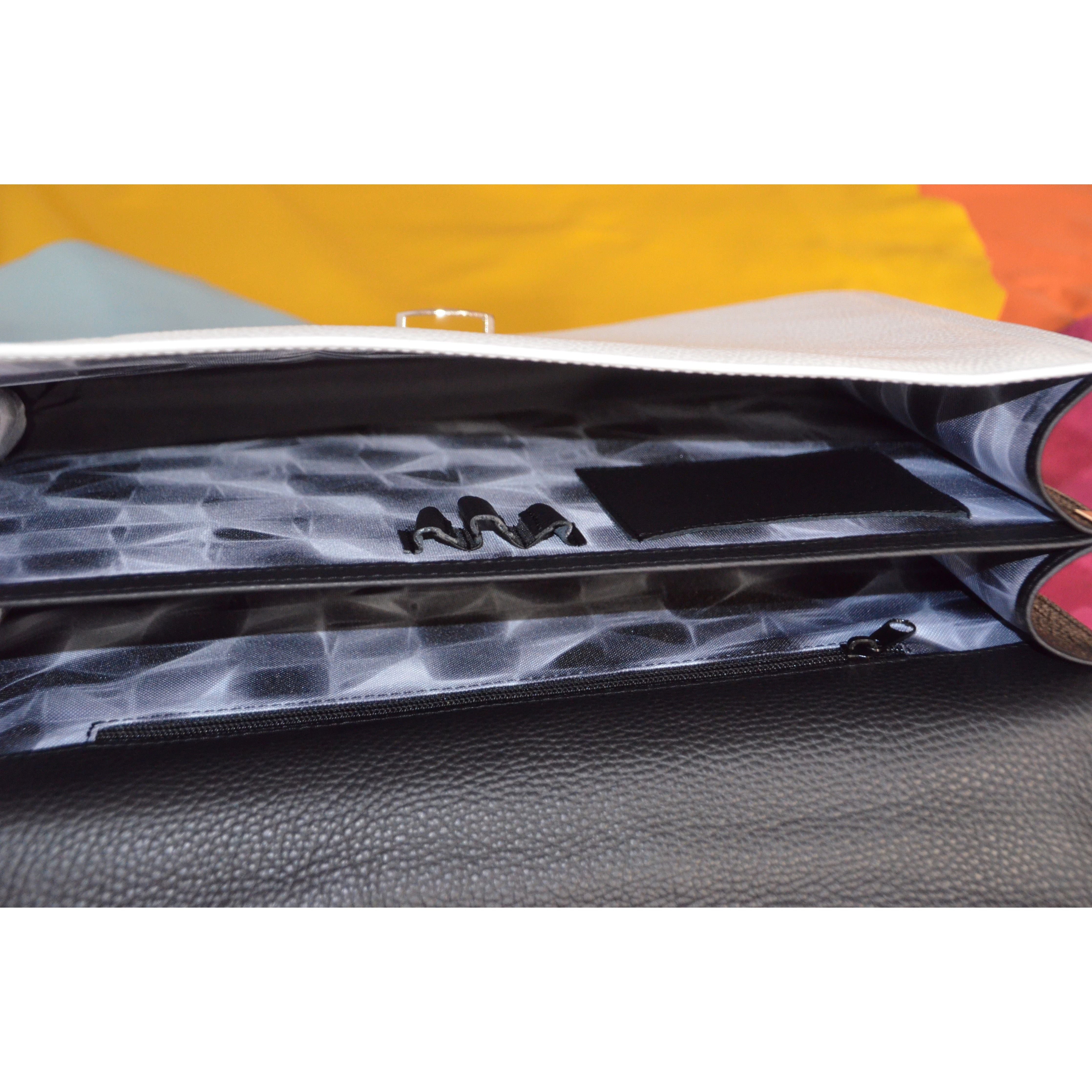 Handmade Leather Briefcase for Women – Elegant, Professional & Laptop-Friendly Work Bag - Radka Sillerova Atelier 