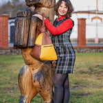 Sustainable Handmade Leather Backpack – Italian Leather, Designed for Women - Radka Sillerova Atelier 