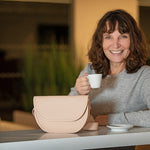 Elegant Women’s Leather Bum Bag – Chic, Compact &amp; Functional - Radka Sillerova Atelier 