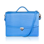 Handmade Leather Briefcase for Women – Elegant, Professional & Laptop-Friendly Work Bag - Radka Sillerova Atelier 