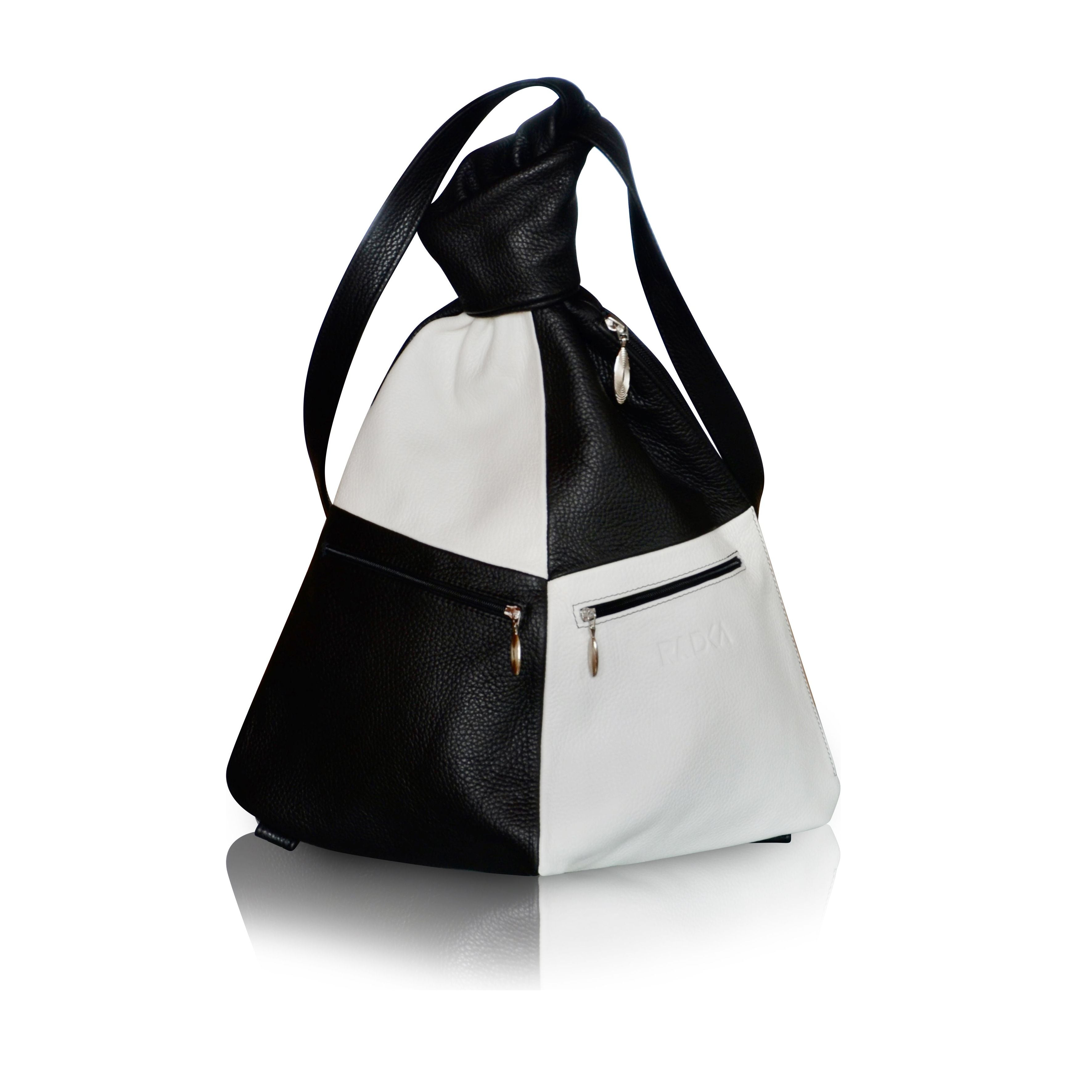 Sustainable Handmade Leather Backpack – Italian Leather, Designed for Women - Radka Sillerova Atelier 