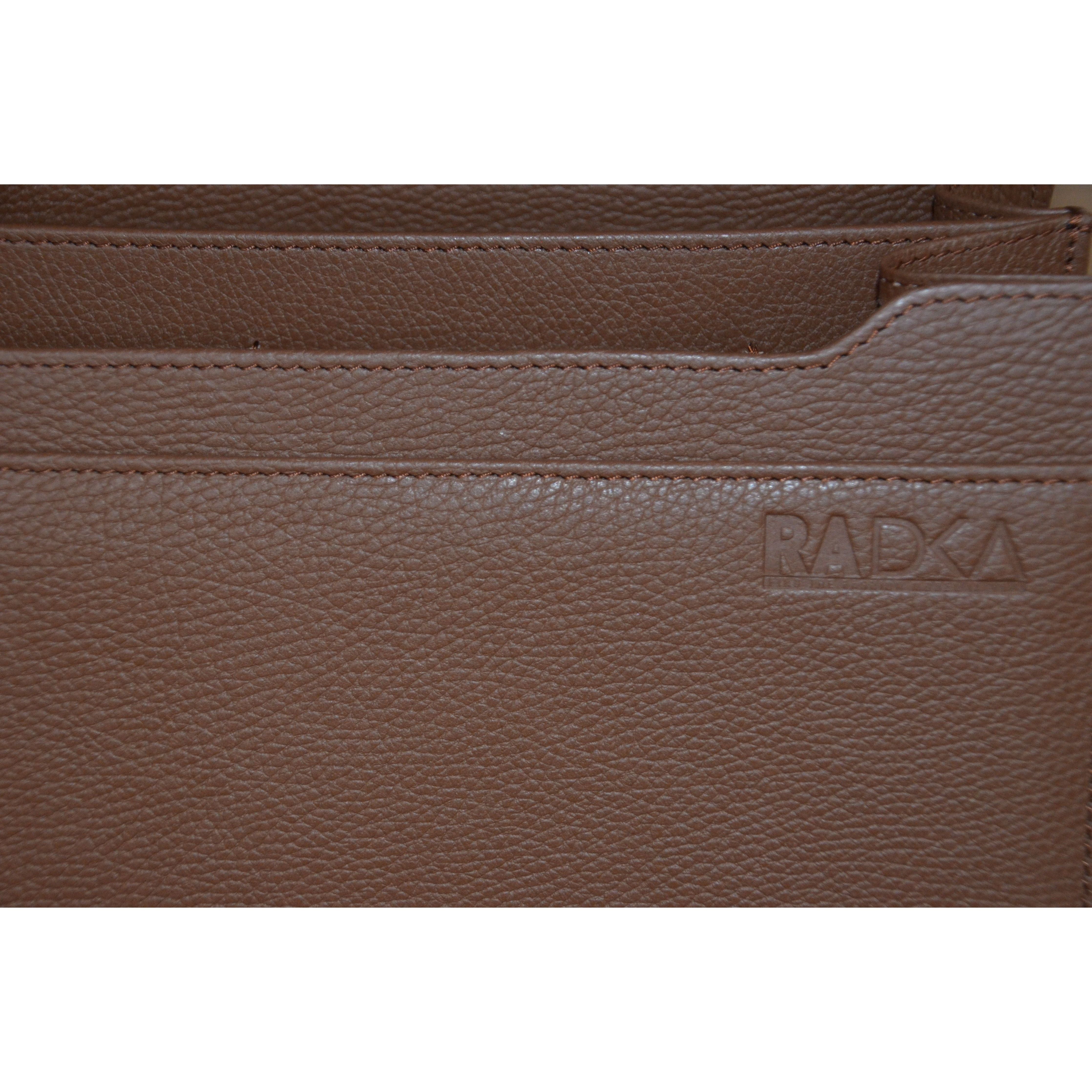 Classic Leather Briefcase for Men – Timeless Elegance & Functionality - Radka Sillerova Atelier 