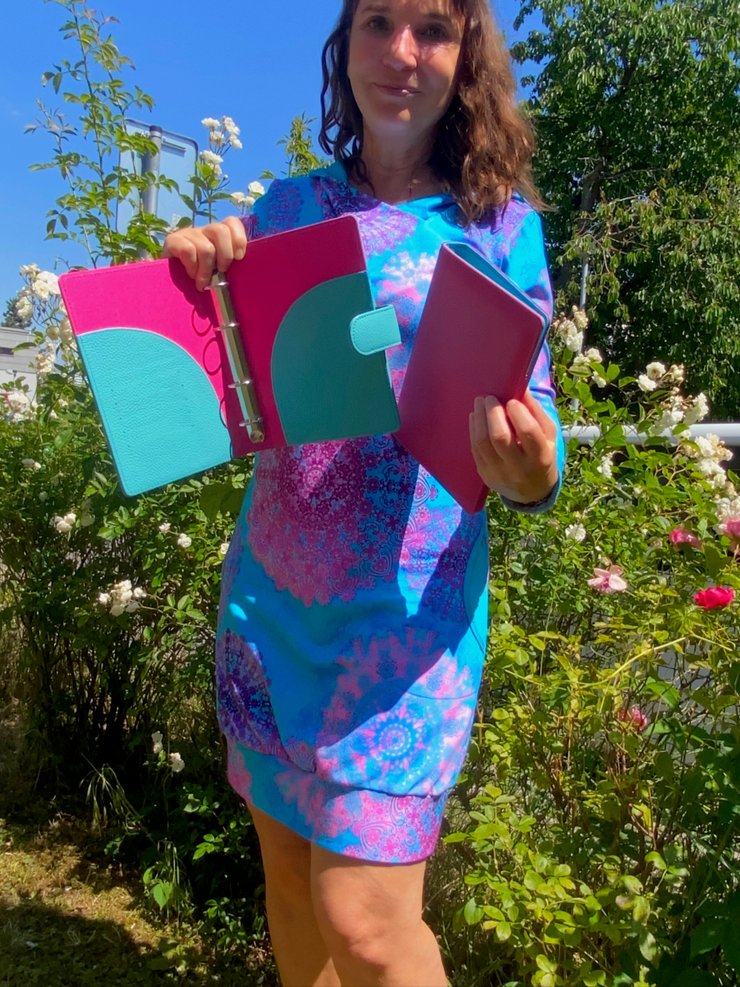 Luxury Handmade Leather Ring Binder – Stylish, Practical & Timeless - Radka Sillerova Atelier 