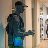 Men’s Small Shoulder Bag in Italian Leather – Hands-Free Convenience with Style - Radka Sillerova Atelier 