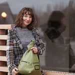 Sustainable Leather Backpack for Women – Stylish & Practical - Radka Sillerova Atelier 