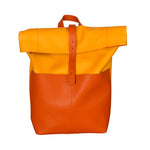 Handmade Leather Roll-Top Backpack – Stylish, Versatile & Functional - Radka Sillerova Atelier 