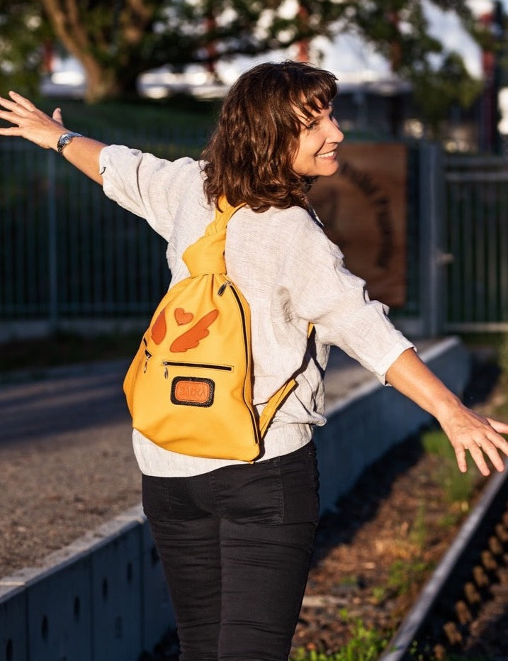 Guardian Angel Leather Backpacks – Strength, Protection & Purpose - Radka Sillerova Atelier 